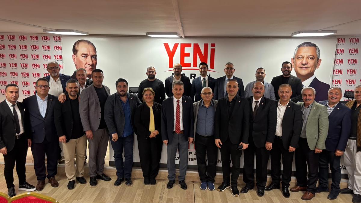 Yeni Parti Gaziantep'te Yönetim Belli Oldu: Erhan Deniz Güngen'in Listesi Açıklandı