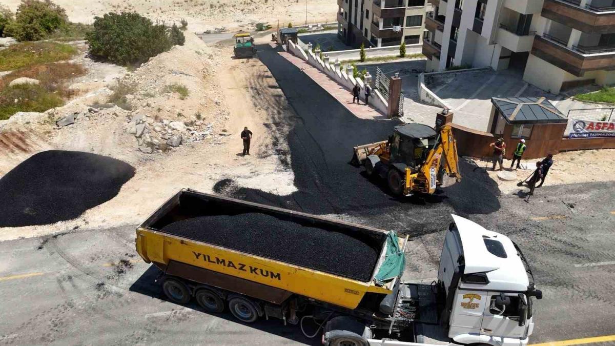 Şahinbey’de konforlu ulaşım için asfalt çalışmaları yapılıyor